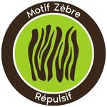 Icone Pictogramme motif zebre répulsif - Le Paturon