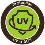 Icône pictogramme Protection UV à 60% - Le Paturon