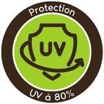 Icône pictogramme Protection UV 80% - Le Paturon